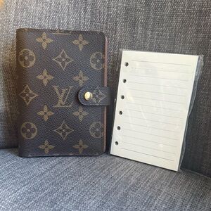 Louis Vuitton Brown Monogram Agenda